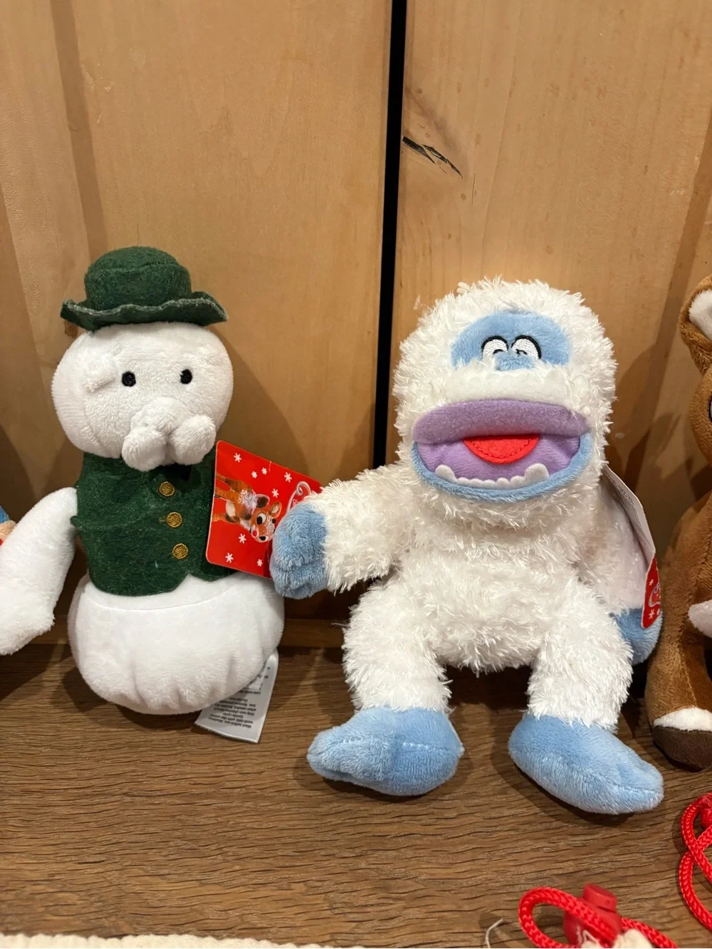 Christmas Plush Set with 'December 25' Gift Bag